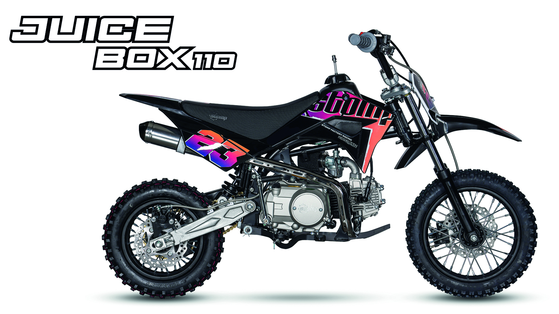 Juice Box 110 cc pit bike from Stomp